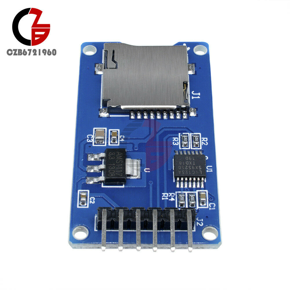 10PCS Mciro SD TF Card Memory Shield Module Storage Board 3.3V SPI for Arduino