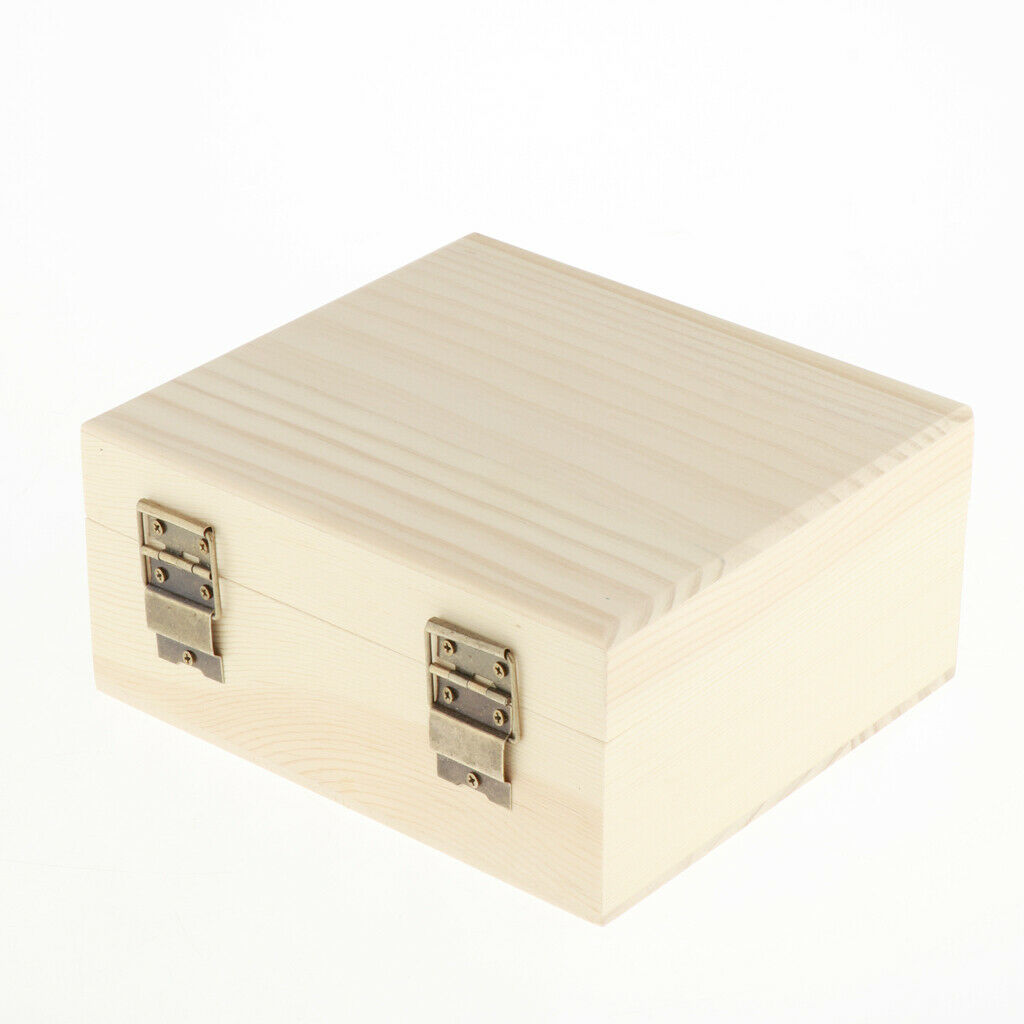 12 Grids Handmade Natural Essential Oil Display Storage Box Carrying Case