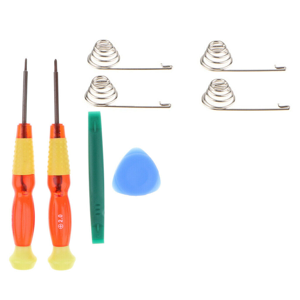 4x Battery Terminal Spring Contacts for  Controller+Screwdriver Kit