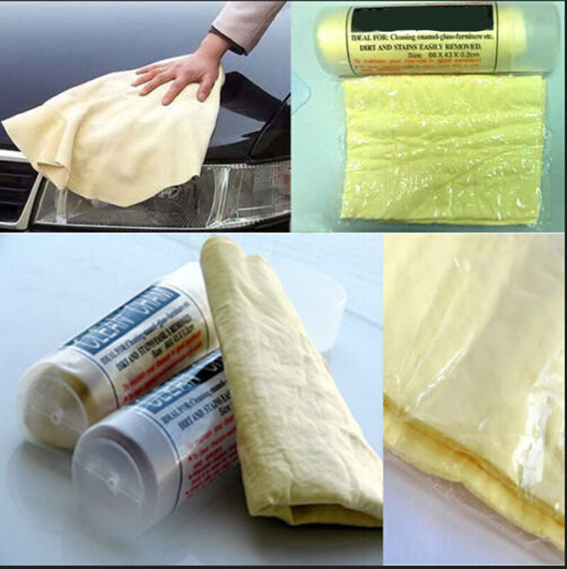 Perfect Washing Chamois Synthetic Leather Cleaning Towel Larger Car/Home .l8