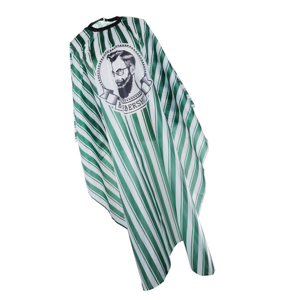2 Pieces Nylon Hairdressing Cutting Cape Waterproof Styling Gown Cloak