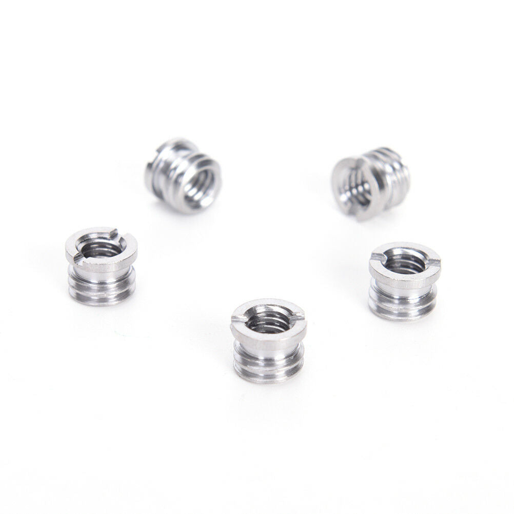 1/4" to 3/8" Convert Screw (5pack) Adapter for Tripod and camera and quick.l8