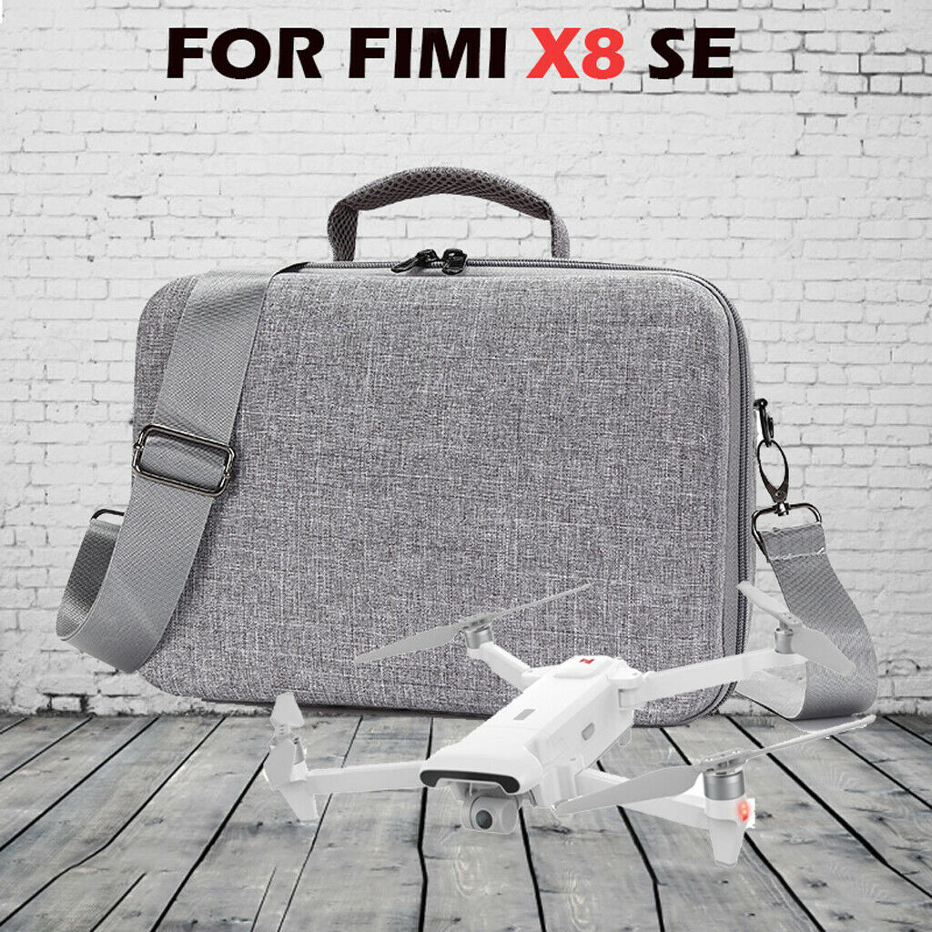 Waterproof Case Portable Hand Bag Carrying Suitcase for FIMI X8 SE (Gray),