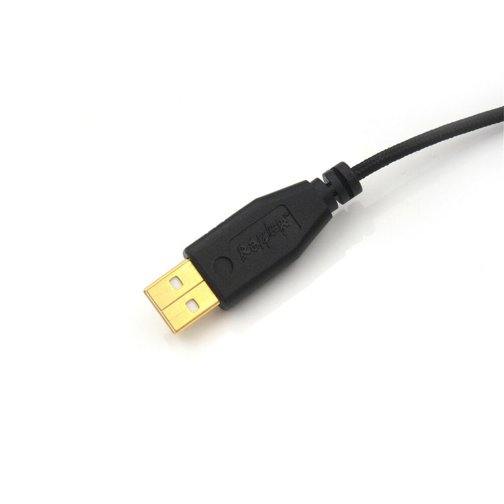 Black Replacement Gaming Mouse USB Cable Mice Line For Razer DeathAdder J.l8