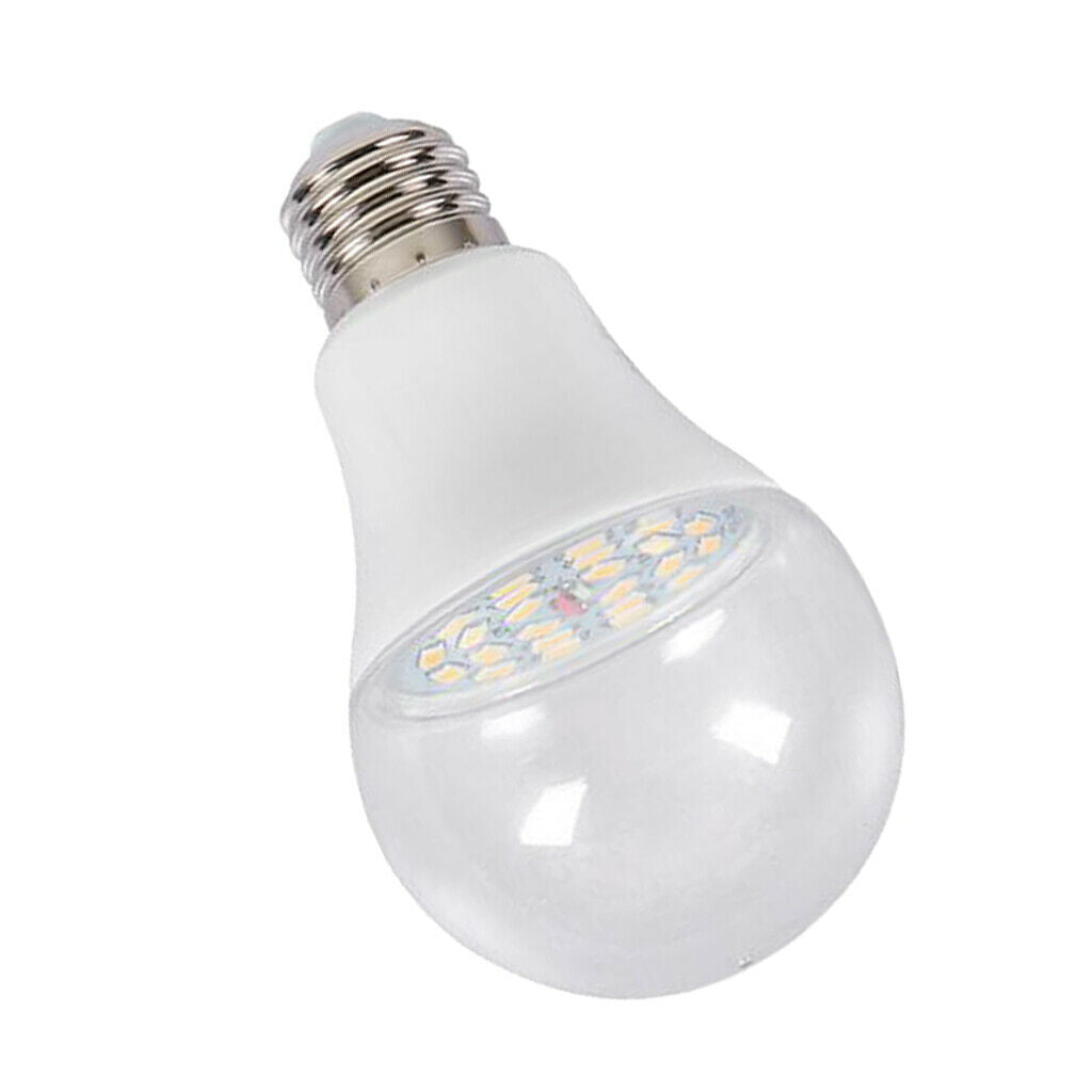 4-Pack 12W LED Growing Light Bulb for Rose Flowers Chrysanthemum, E27 Base, Warm