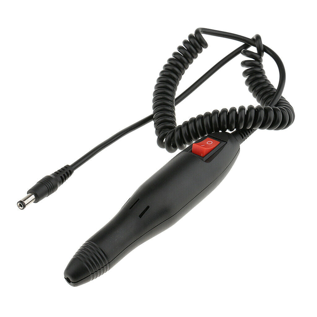 Pedicure Nail Drill Pen Machine Handle Handpiece Supplies Tools Black