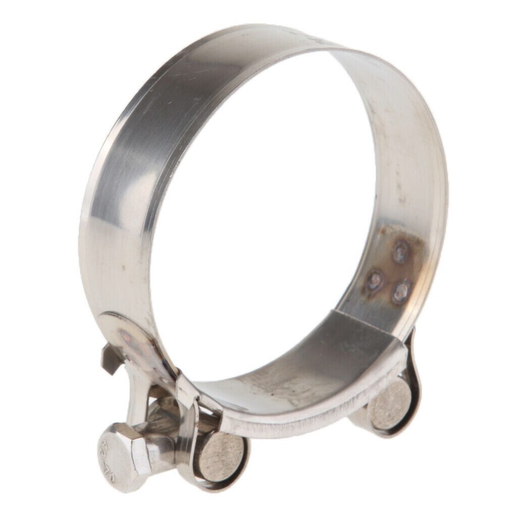 Motorcycle Exhaust Pipe Clamp Muffler Silencer Clip 56-59mm+74-79mm