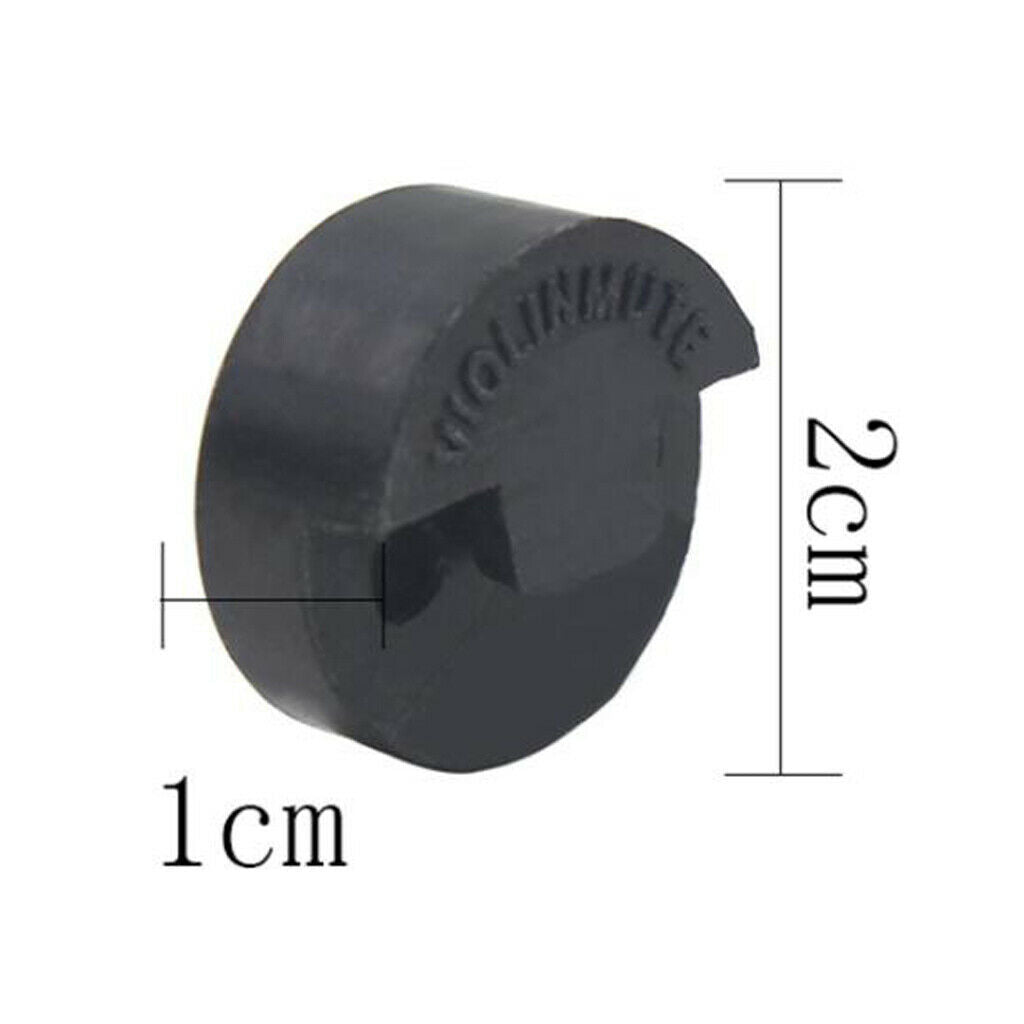 Guide of The Mute Finger for Violin Practice 7xRubber, Claw Mute And