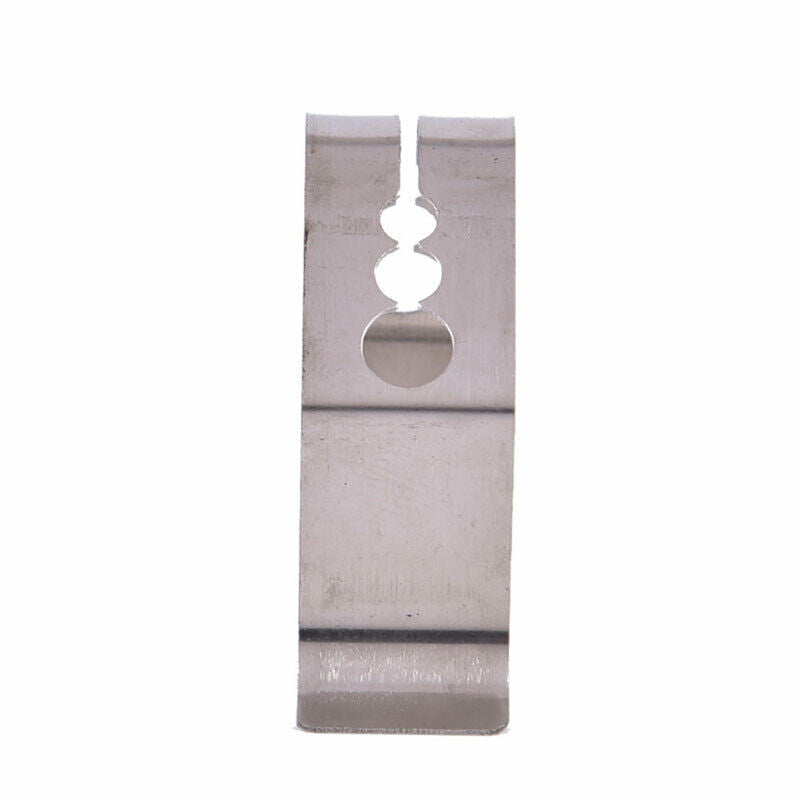 2PCS/set Stainless Steel BBQ Thermometer Probe Clip Holder Kitchen Access.l8