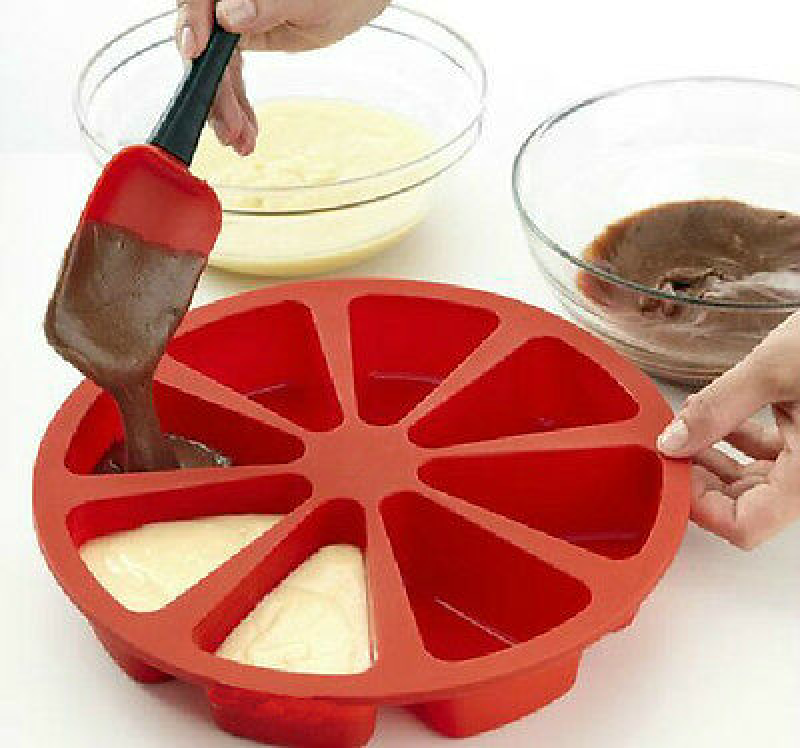 Large Silicone Cake Mold Pan Muffin Chocolate Pizza Pastry Baking Tray Mould