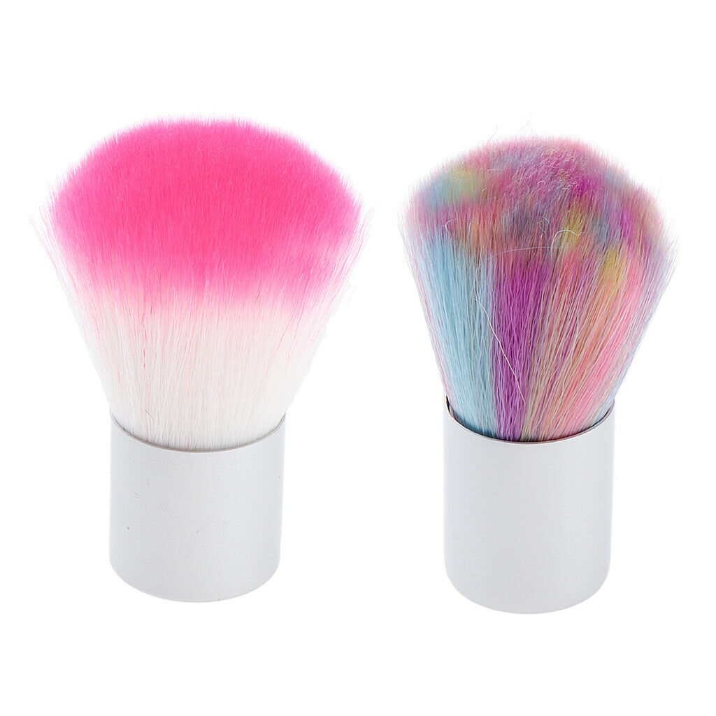 2pcs Nylon Hair Cutting Brush Neck Duster Barbers Hairdressing Cleaning Tool