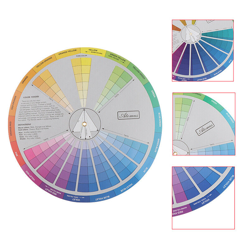Color Wheel Tattoo Ink Chart Tattoo Pigment Mix Color Design Guidance Cha.l8