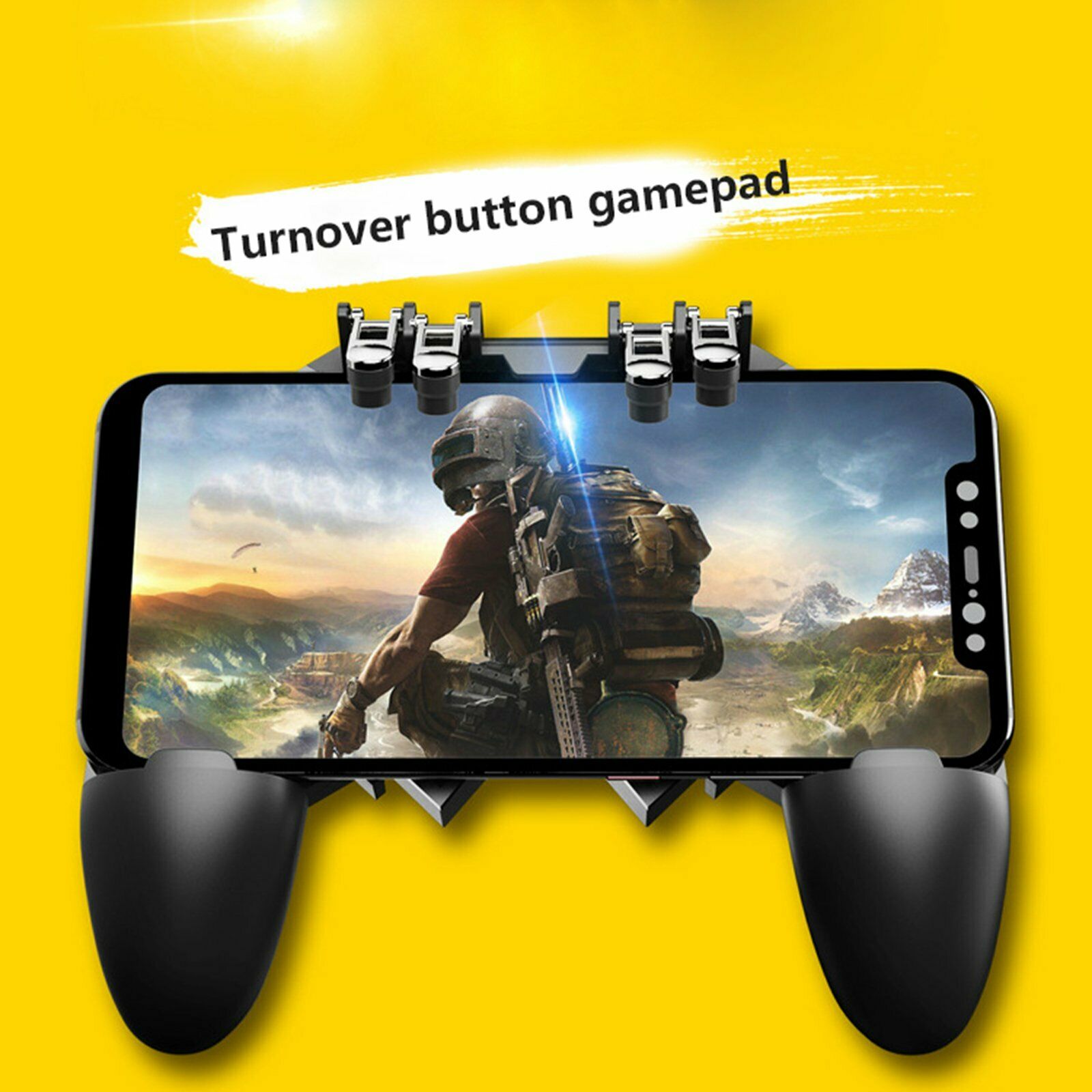 New Arrival !! Six Finger AK66 Mobile Game Controller Fire Key Button Gamepad