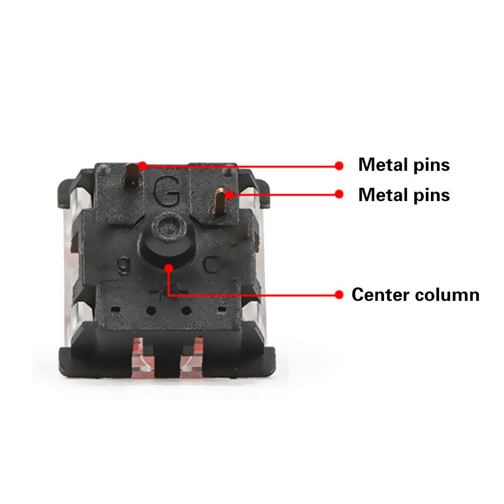 10Pcs 3 Pin Mechanical Keyboard Switch RED for Cherry MX Keyboard Tester Kits