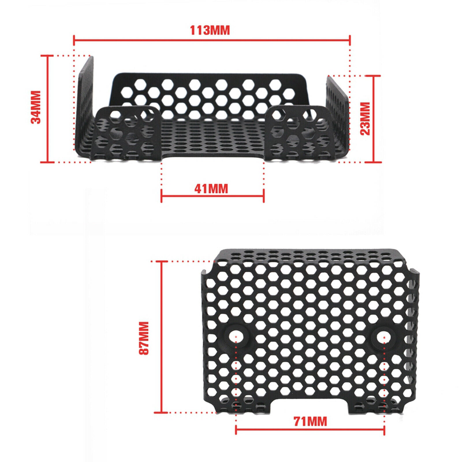 Motor Radiator Grill Guard Cover Radiator Protector Fits For Monster 797/17-21