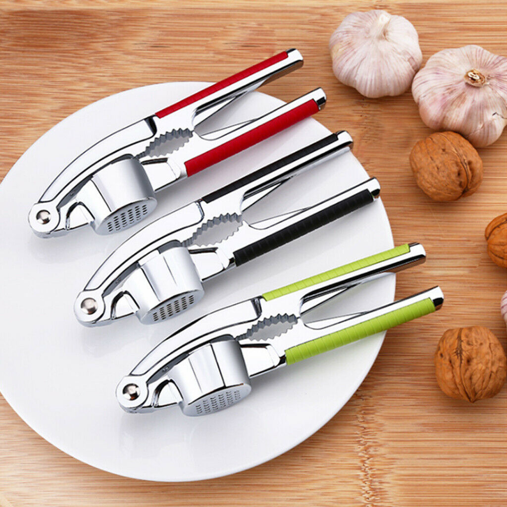 2PCS Garlic Press Ginger Press Mincer Crusher Chopper Walnut Open Tools Kitchen