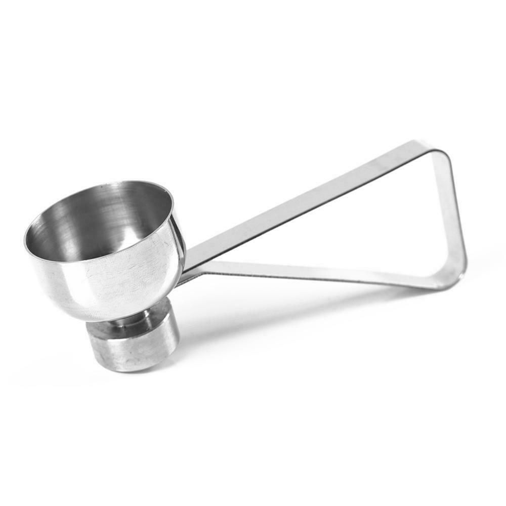Egg Topper Scissors Cutter Shell Opener Boiled Raw Egg Open Tool Metal 3.3cm L