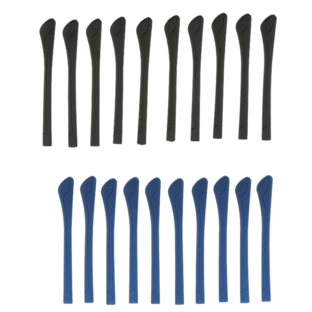 Lots 20 Eyeglasses Sunglasses Temple End Tips Repair Accessories Black+Blue