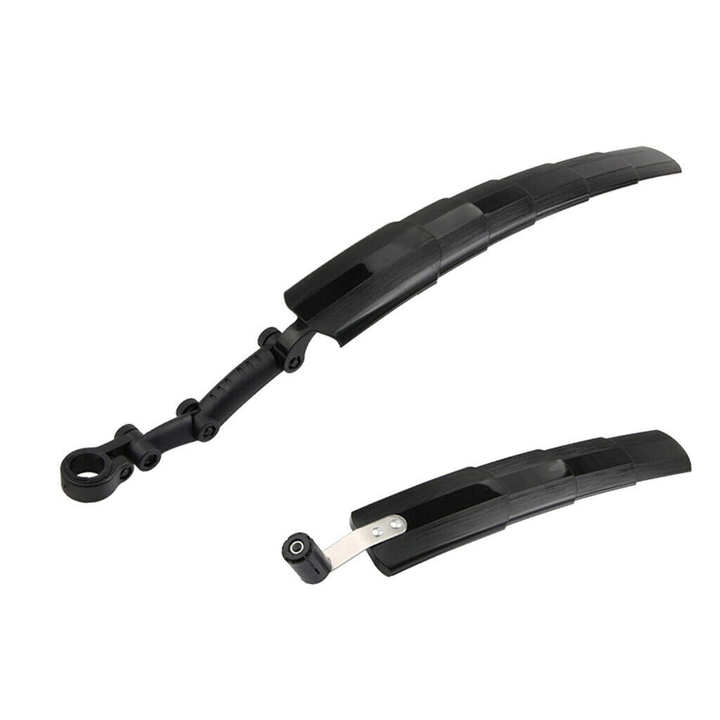 1 Pair Telescopic Mudguard Quick Release Folding Fender Foldable Cycling MTB
