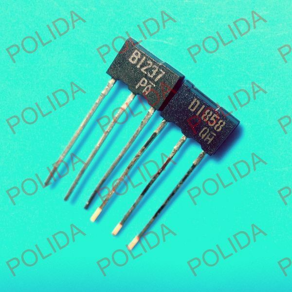 1pairs OR 2PCS  Transistor ROHM SC-71 (SIP-3) 2SB1237/2SD1858 B1237/D1858