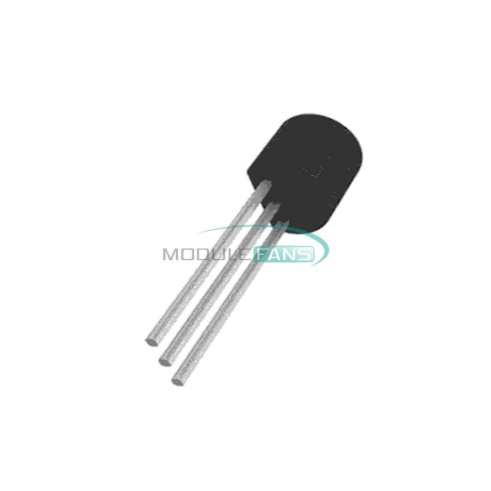 5PCS Active Thermistor Sensor Microchip MCP9700A-E/TO 9700 Low-Power Linear