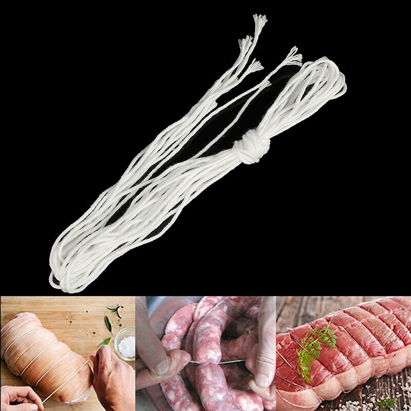 5M Cooking Tool Butcher Cotton Twine Meat Barbecue Strings Meat Sausage T.l8
