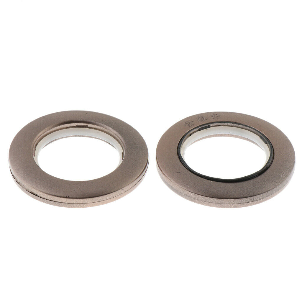 Plastic Curtain Rings for Bathroom Shower Window Rod,Pack of 45 Cofffee