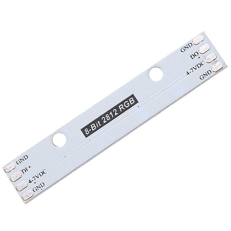 8 x WS2812B 5050 RGB Driving LED Lights Board Strip Built-in Full-Color For NAQ4