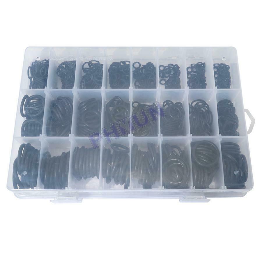 1200x Car O-Ring Assortment Set 1.5mm 2.4mm 3.1mm Automotive Seal Kit Universal