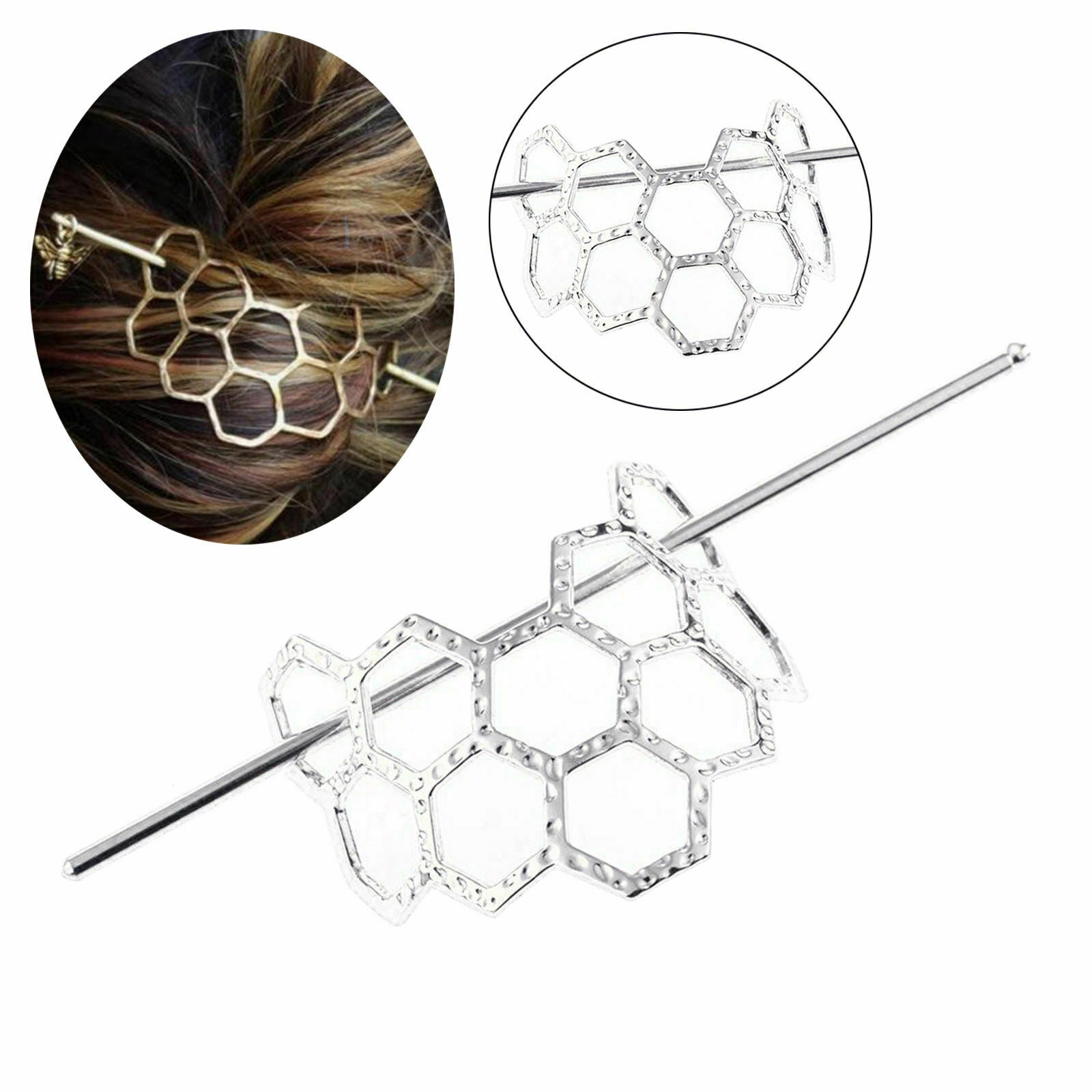 2Pieces Women Chinese Hair Chopstick Women Hollow Wedding for Girl Long Hair