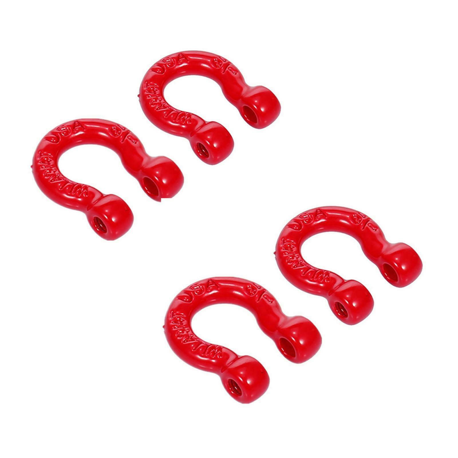 RC Car Rescue Equipment Winch Snatch Block Hook Tow Chain fit for TRX4