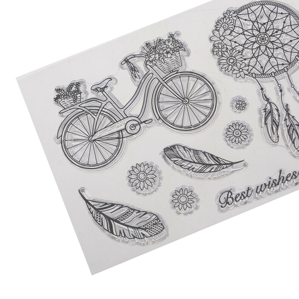 dreamcatcher transparent clear silicone stamp for diy scrapbooking photo  Hl Rf