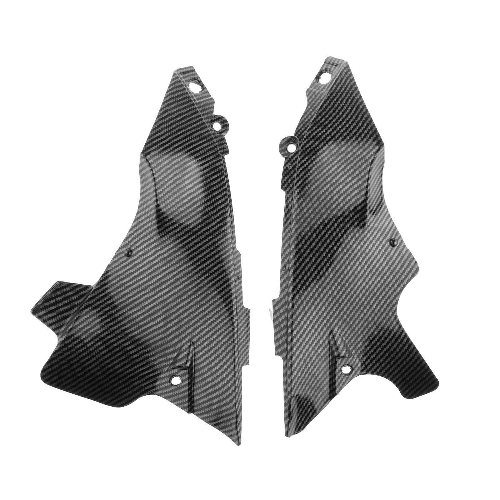 1Pair Gas Tank Side Cover Fairing Trim Fit for Yamaha YZF R1 2004-2006