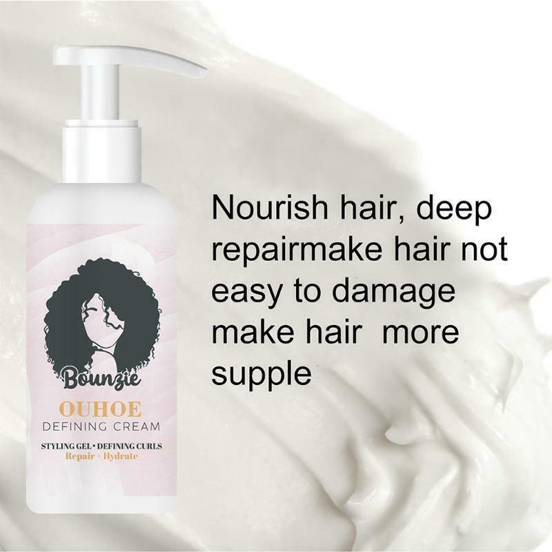 50ml Elastin Curl Enhancer Long-lasting Moisturizing Hair Styling Product Anti F