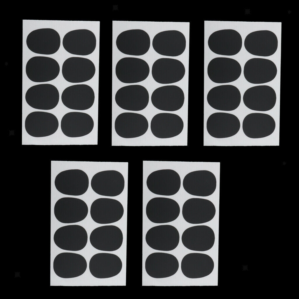 40Pcs Alto/Tenor Saxophone Mouthpiece Pad Cushions Tooth for Saxophone Accs