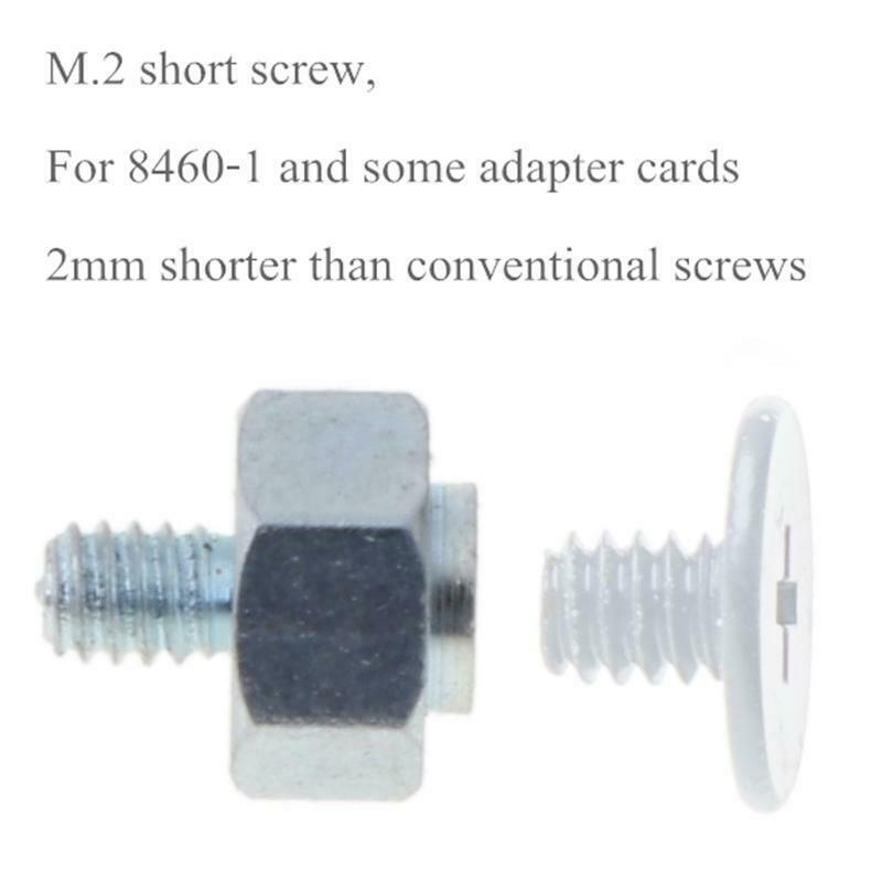 10 Set Hand Stand Off Screw For -ASUS ITX Motherboard M.2 low Short For B460-1