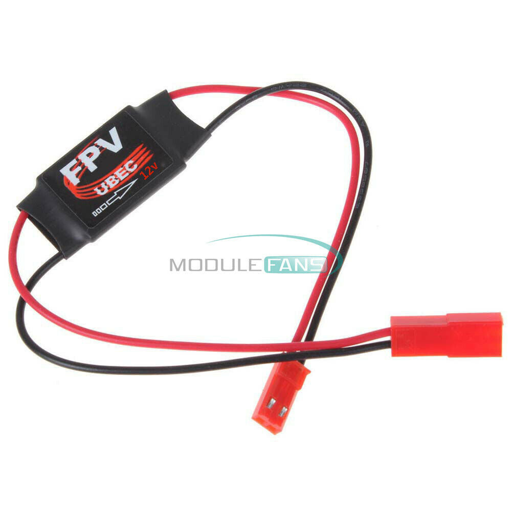 DC-DC 3A 12V Step Down Converter Module Mini UBEC FPV 4-6S Lipo For RC Air Plane
