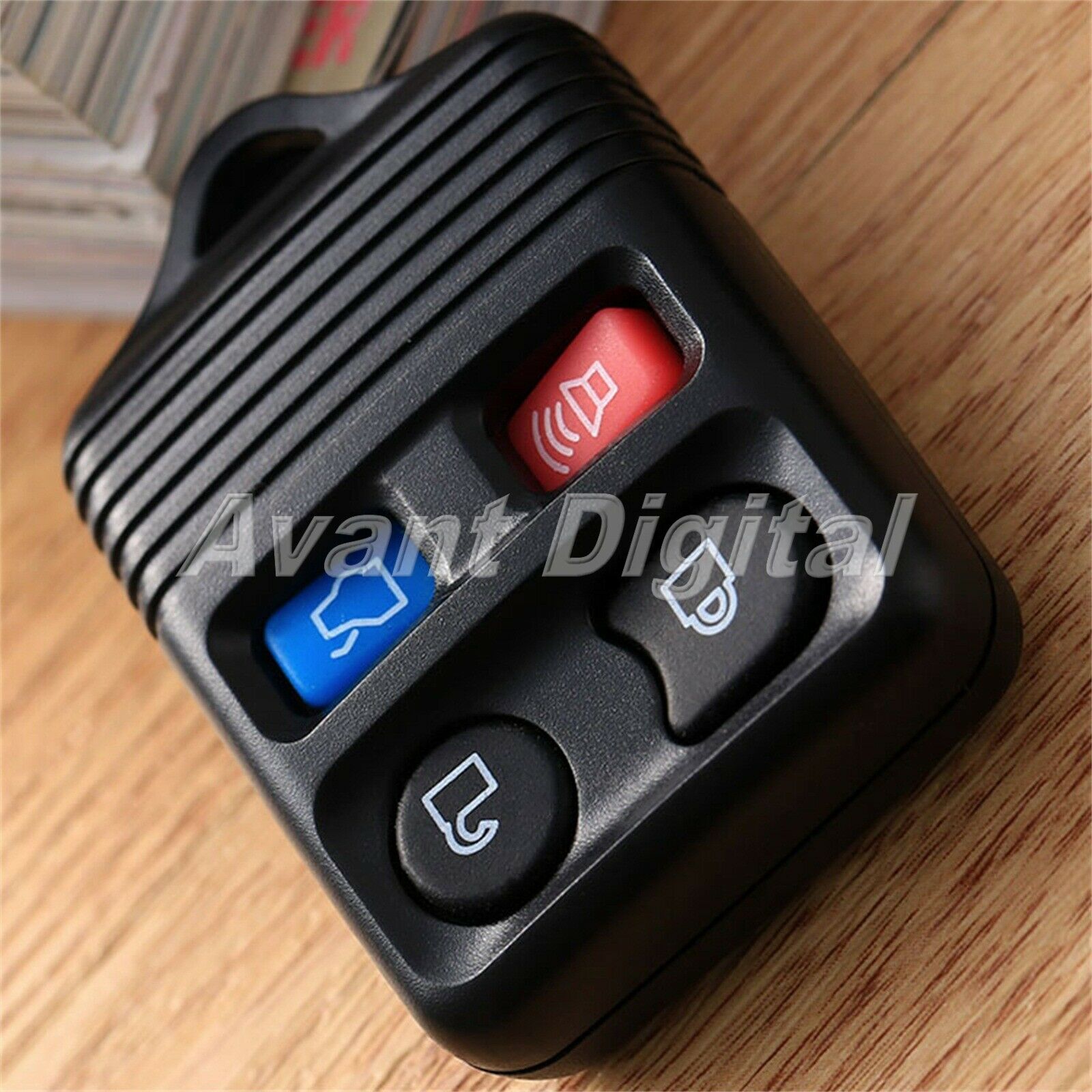 Keyless Entry Remote 4 Buttons Key Shell Case Transmitter Replacement for Ford