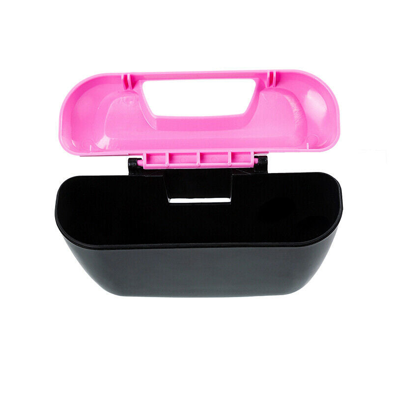 1x Home Auto Car Little Waste Trash Rubbish Bin Can Storage Holder Garbage Dust
