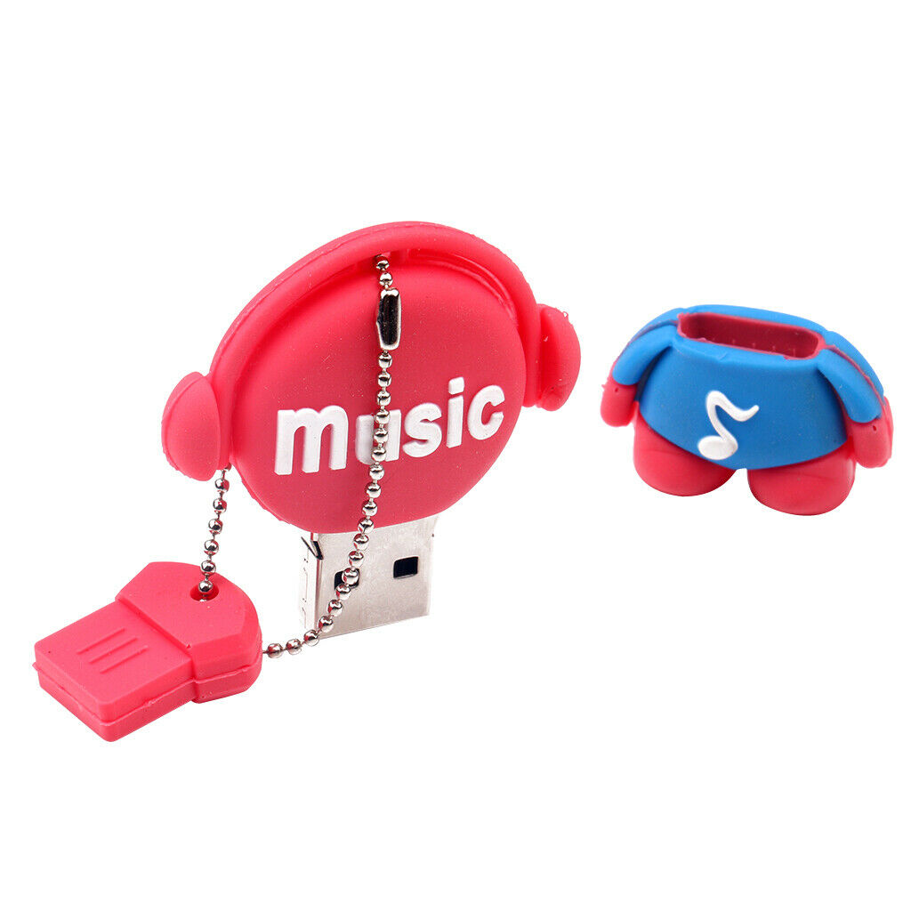 Cute Cartoon USB Flash Drive U Disk Memory Stick Pen For Laptop Desktop 16GB