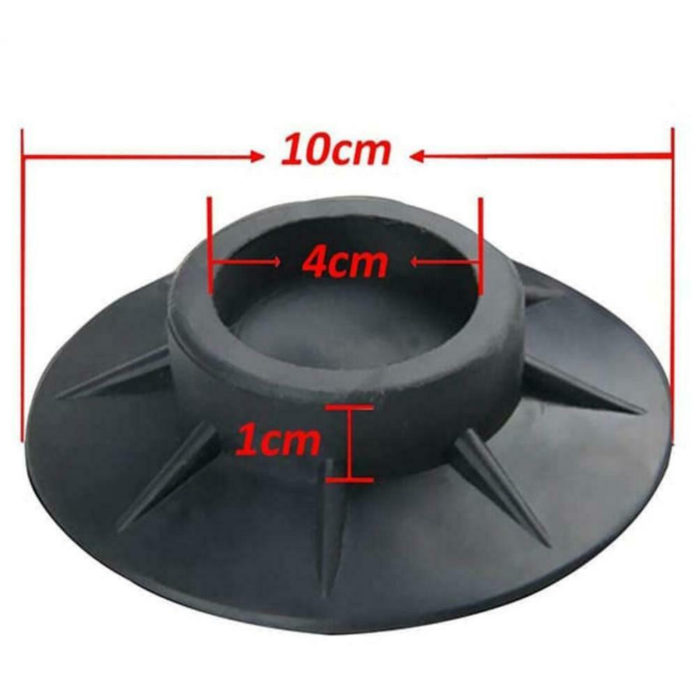 4Pcs Supports Flooring Protector Anti Walk Feet for Washing Washer and Dryer