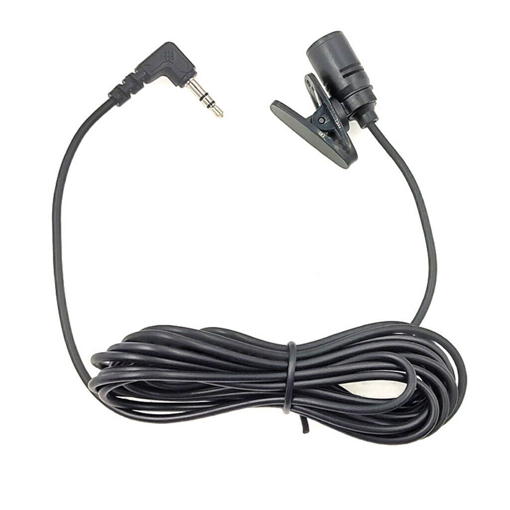 Clip On Professional Lavalier Lapel Microphone Omnidirectional Condenser Mic