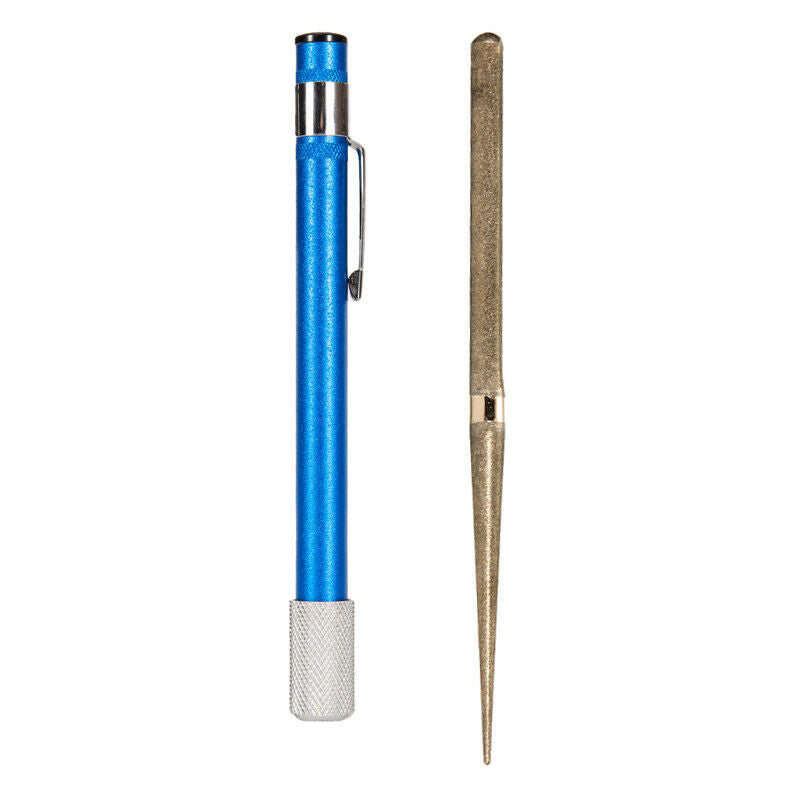 Portable Diamond Sharpening Steel Rod Fishing Tool Pen Stick Sharpener Po.l8