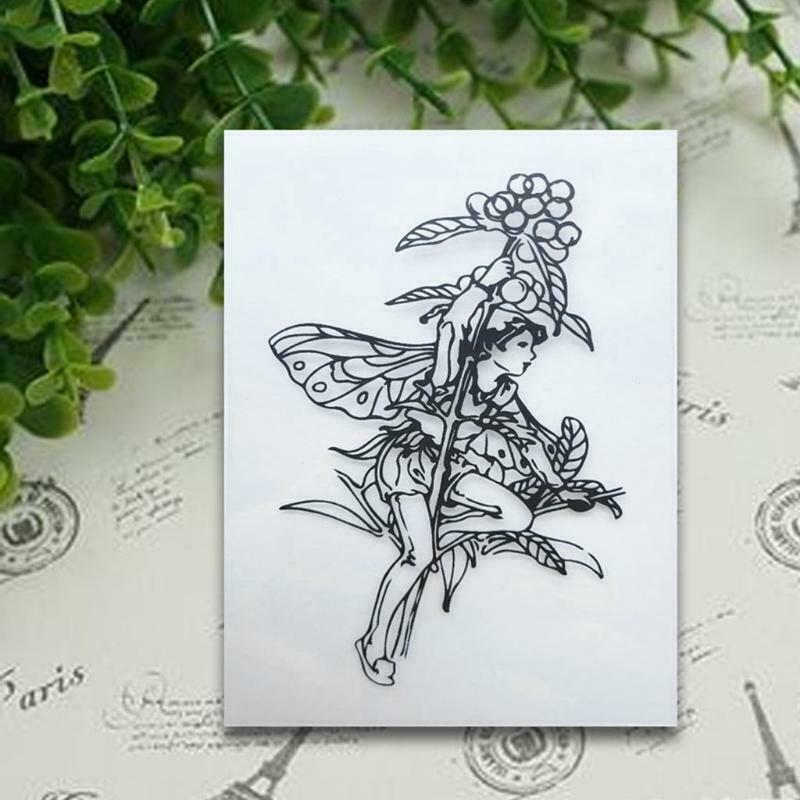 Fruit Fairy Silicone Clear Seal Stamp DIY Scrapbooking Embossing Photo Album