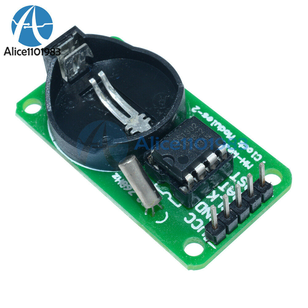 5PCS RTC DS1302 Real Time Clock Module For Arduino AVR ARM PIC SMD than DS1307