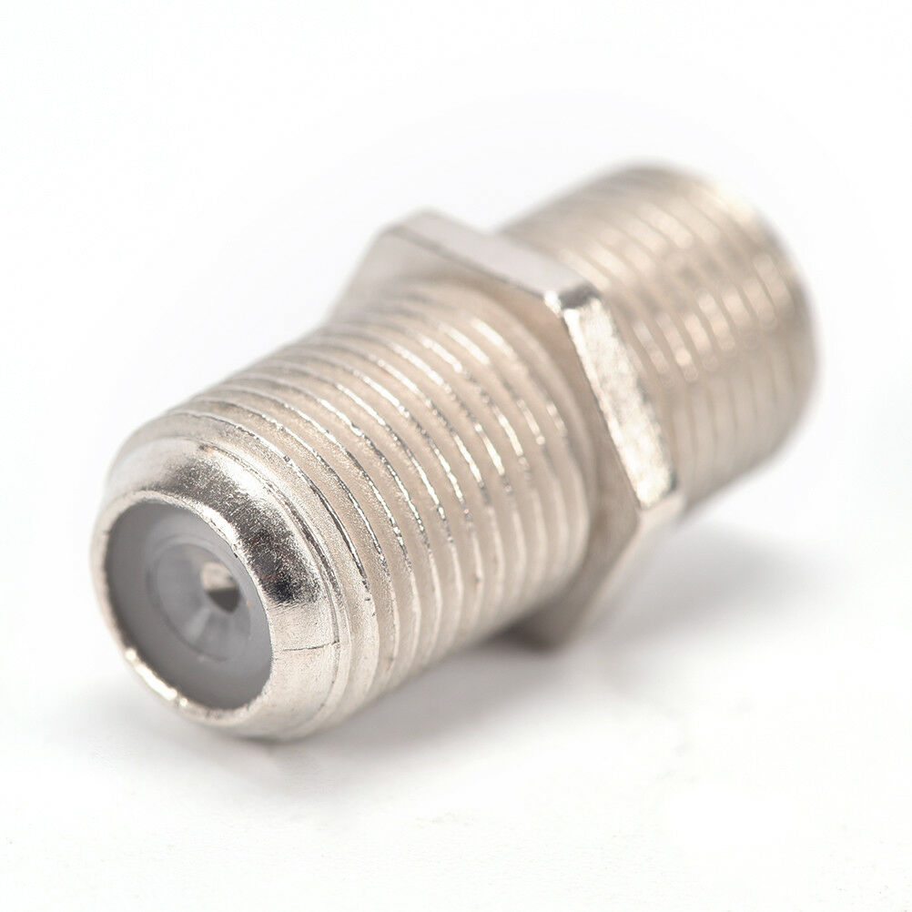 10 Pack F Type Coupler Adapter Connector Female F/F Jack RG6 Coax Coaxial  ^ SJ