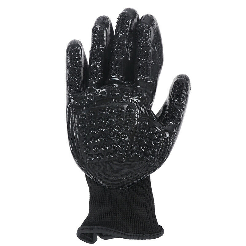 Pet Glove Cat Grooming Glove Cat Hair Deshedding Brush Gloves Dog Comb Fo.l8