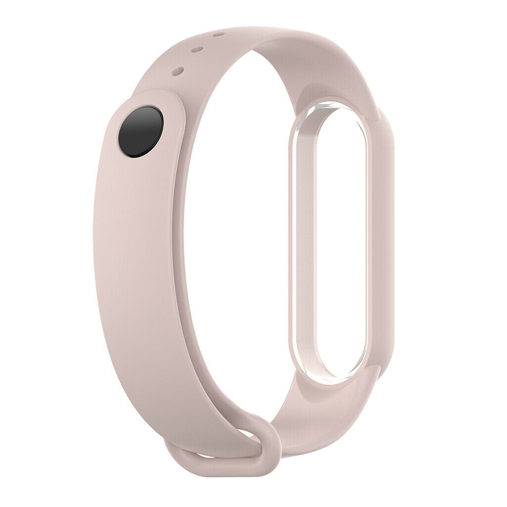 Replacement Silicone Band Watch Strap for  MI Band 5 New Light Pink