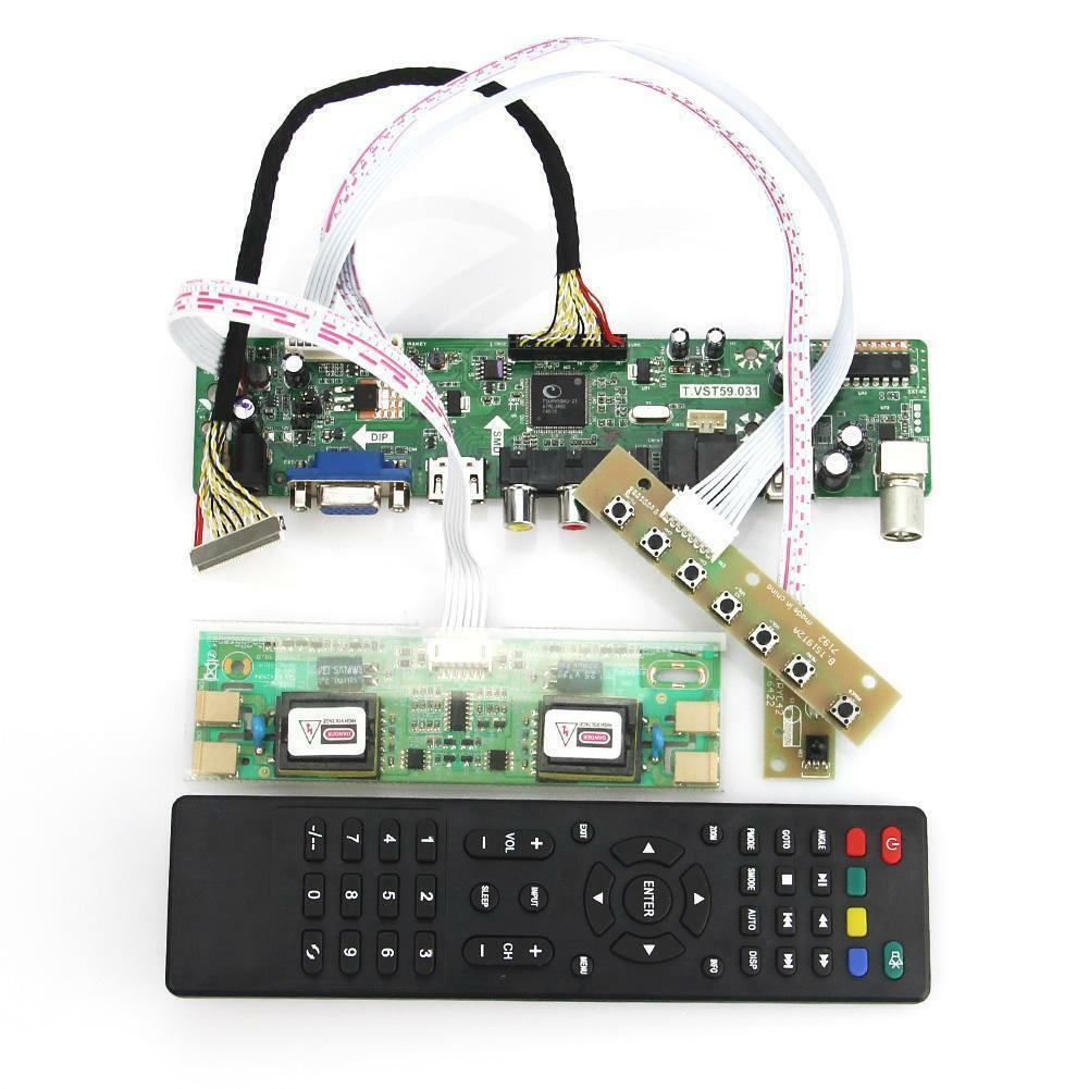 Controller Board(TV+HDMI+CVBS+VGA+USB+AUDIO) for M170E5-L09 LM170E03 17.0"