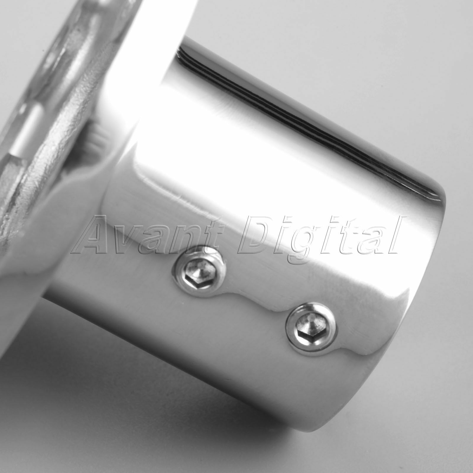 Boat Hand Rail Fortings 90 Degree 1" 25mm Round Base Marine Stainless Steel
